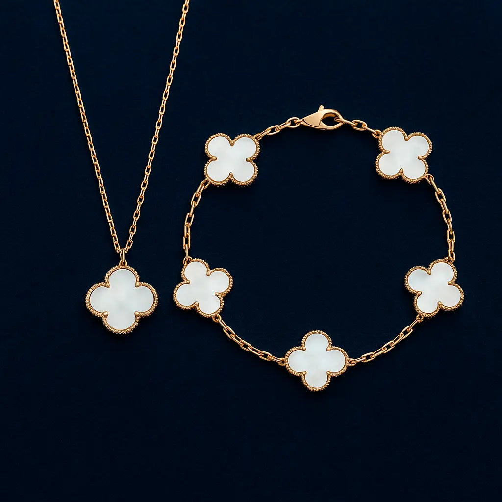 Clover Charm Cleef Bracelet