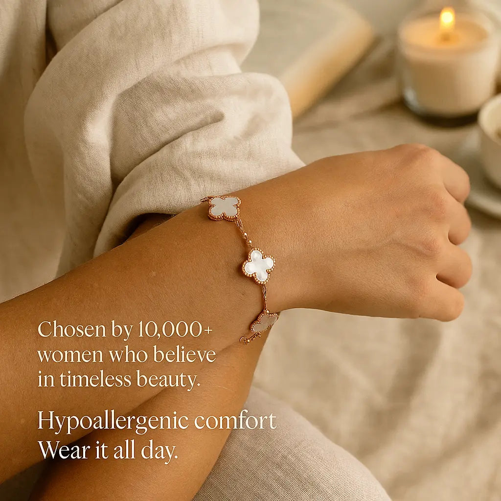 Clover Charm Cleef Bracelet