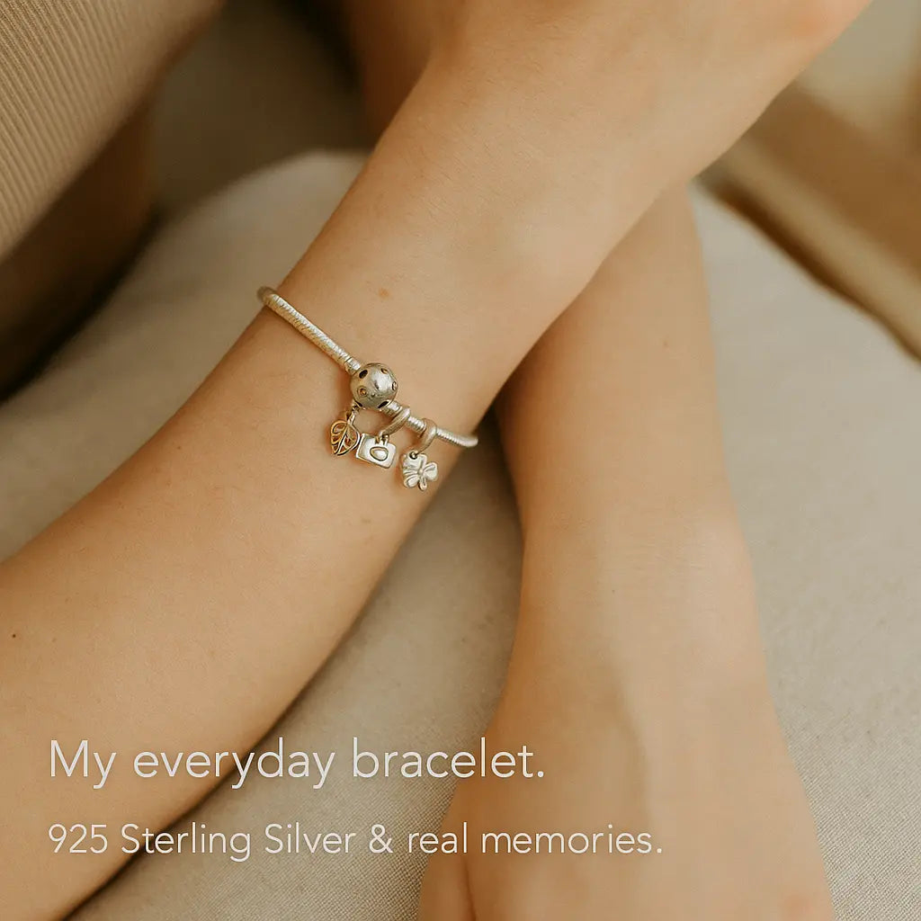 Zirconia Clasp Rose Drop Bracelet Stellare
