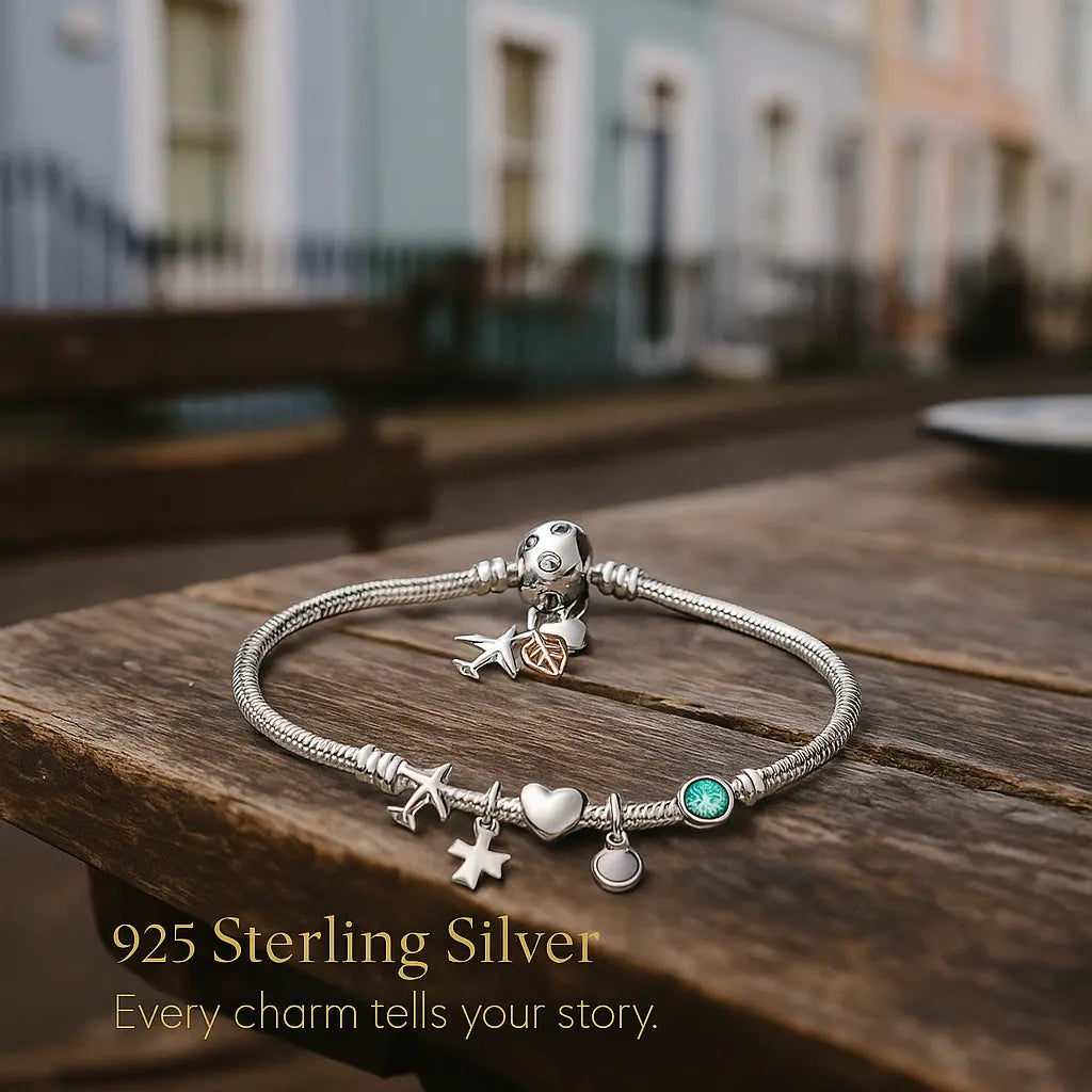Zirconia Clasp Rose Drop Bracelet Stellare