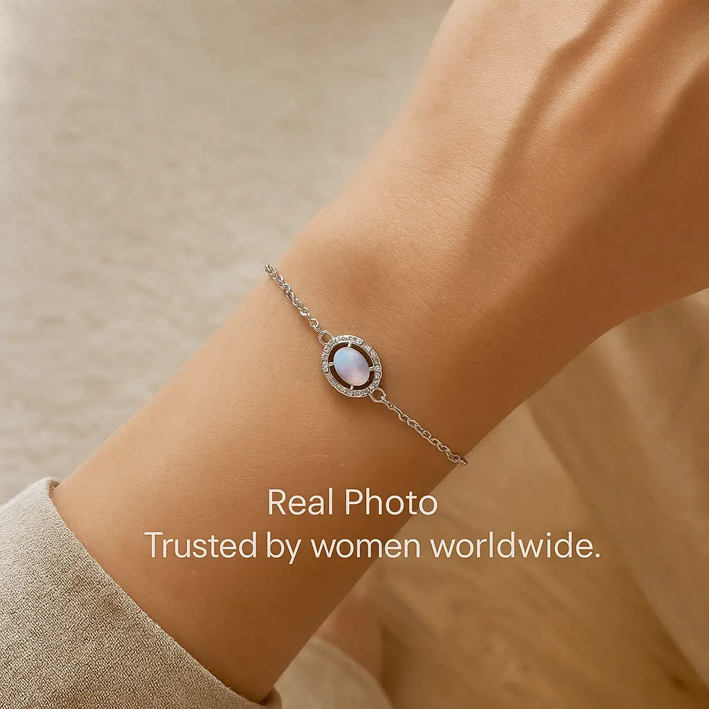 Celestial Brilliance Bracelet in 925 Silver