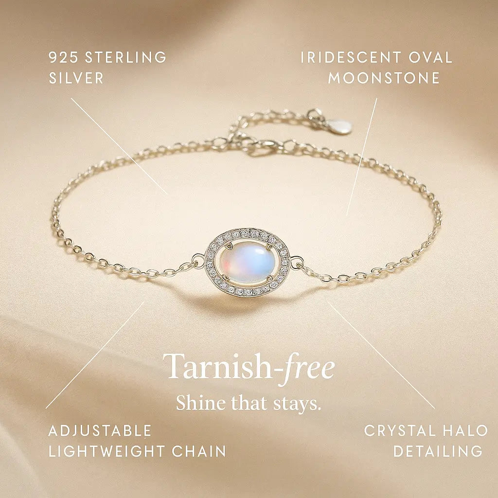 Celestial Brilliance Bracelet in 925 Silver