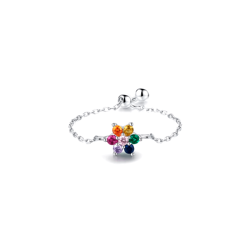 Chain Rings Collection in 925 Silver