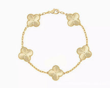 Clover Charm Cleef Bracelet