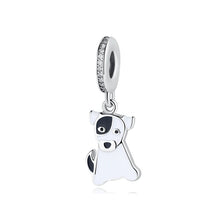 Pet Love Charm Set in 925 Sterling Silver – Paw Prints & Companions