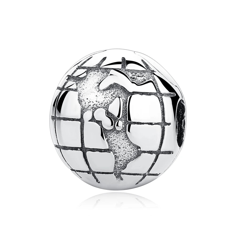 Travel Moments Charm Set in 925 Sterling Silver