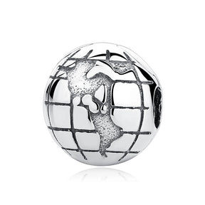 Travel Moments Charm Set in 925 Sterling Silver