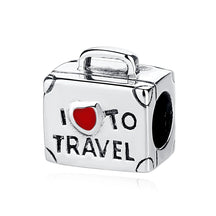 Travel Moments Charm Set in 925 Sterling Silver