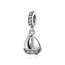 Travel Moments Charm Set in 925 Sterling Silver