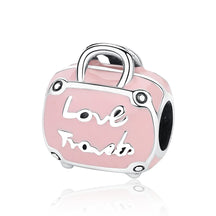 Travel Moments Charm Set in 925 Sterling Silver