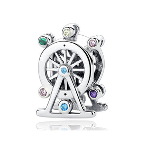 Travel Moments Charm Set in 925 Sterling Silver