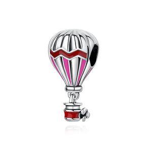 Travel Moments Charm Set in 925 Sterling Silver