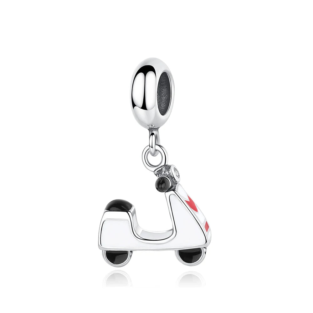 Travel Moments Charm Set in 925 Sterling Silver