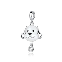 Pet Love Charm Set in 925 Sterling Silver – Paw Prints & Companions
