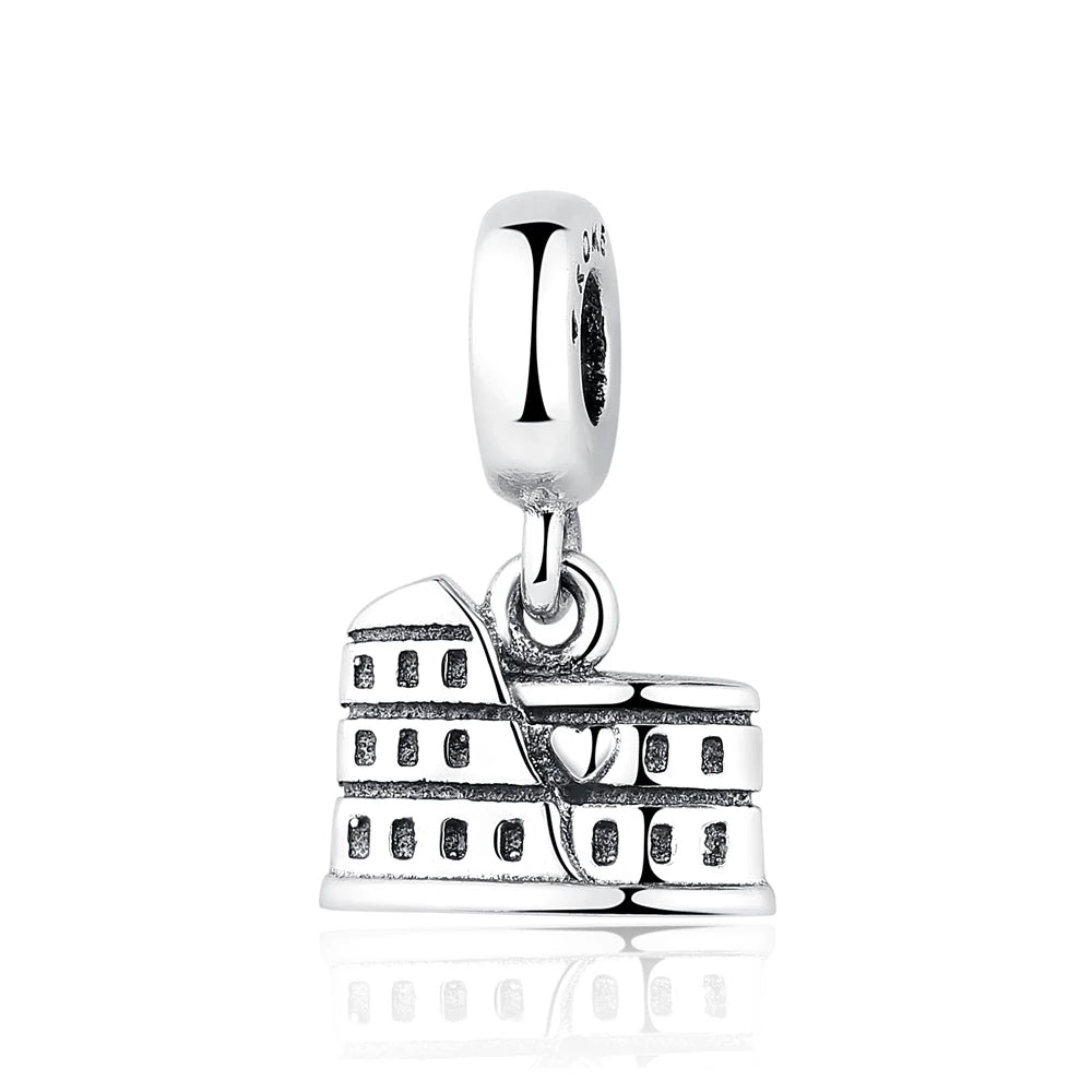 Travel Moments Charm Set in 925 Sterling Silver