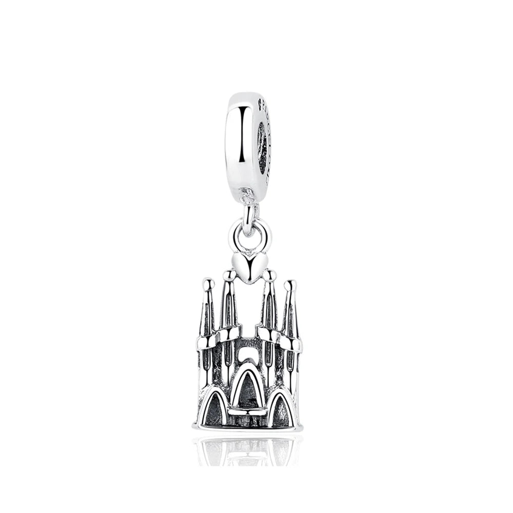Travel Moments Charm Set in 925 Sterling Silver