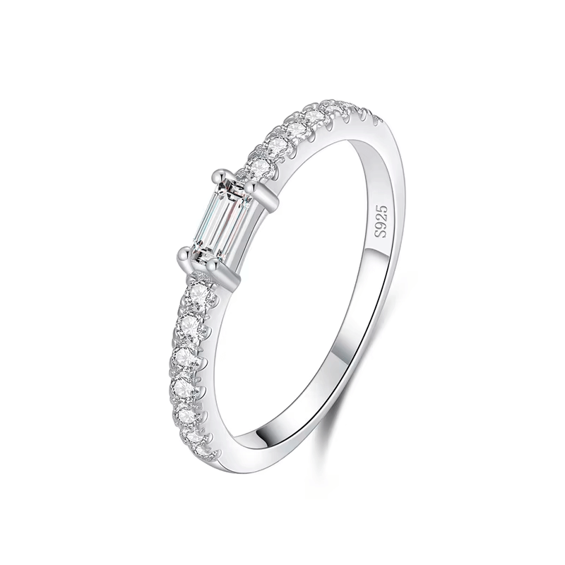 Nature's Grace Ring Collection in 925 Silver.