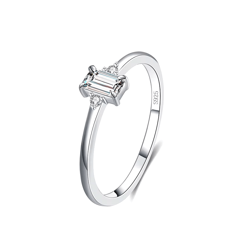 Nature's Grace Ring Collection in 925 Silver.