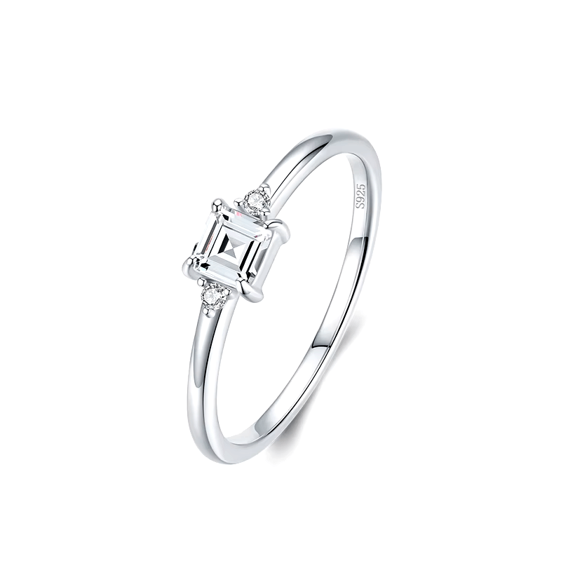 Nature's Grace Ring Collection in 925 Silver.