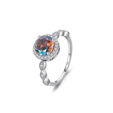 Rainbow Rings Collection in 925 Silver