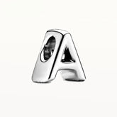 925 Sterling Silver Alphabet Charm Beads – A to Z Initials