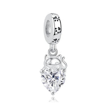 Pet Love Charm Set in 925 Sterling Silver – Paw Prints & Companions