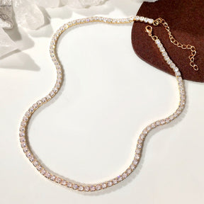 Initial Tennis Pendant Silver 925 Stellare