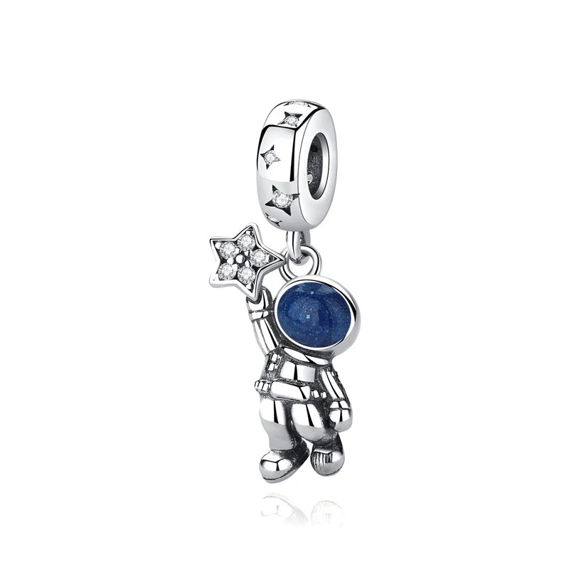 Travel Moments Charm Set in 925 Sterling Silver