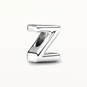 925 Sterling Silver Alphabet Charm Beads – A to Z Initials