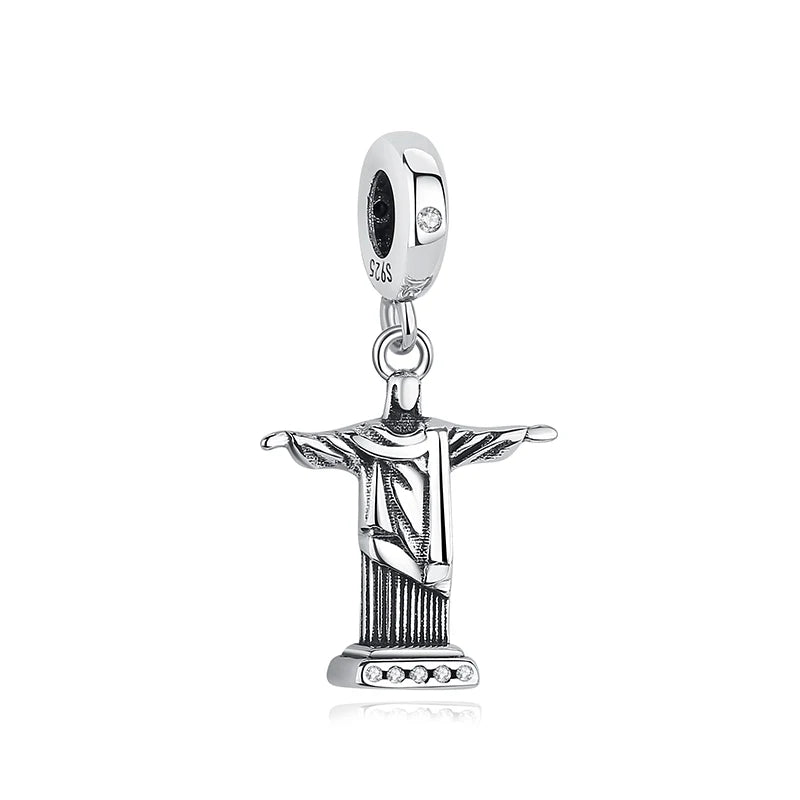Travel Moments Charm Set in 925 Sterling Silver