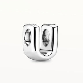 925 Sterling Silver Alphabet Charm Beads – A to Z Initials