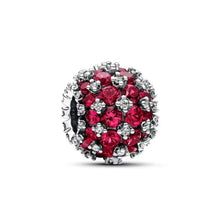 Elegant Round Charm Set in 925 Silver – Hearts, Stars & Flowers