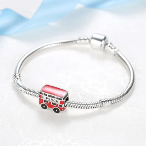 Travel Moments Charm Set in 925 Sterling Silver