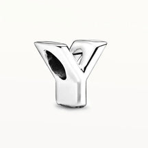 925 Sterling Silver Alphabet Charm Beads – A to Z Initials