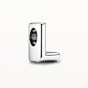 925 Sterling Silver Alphabet Charm Beads – A to Z Initials