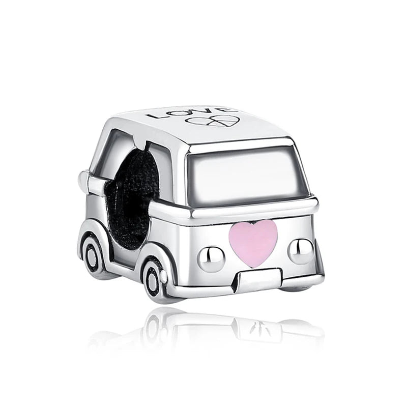 Travel Moments Charm Set in 925 Sterling Silver