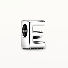 925 Sterling Silver Alphabet Charm Beads – A to Z Initials