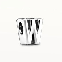 925 Sterling Silver Alphabet Charm Beads – A to Z Initials