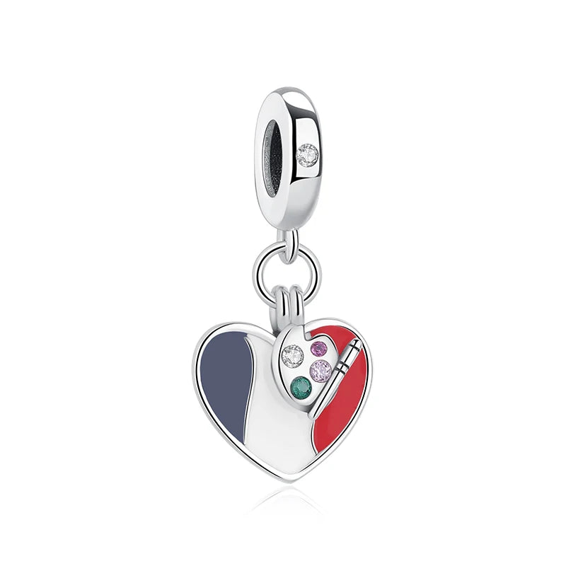 Travel Moments Charm Set in 925 Sterling Silver