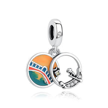 Travel Moments Charm Set in 925 Sterling Silver