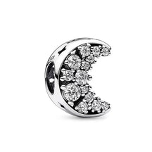Elegant Round Charm Set in 925 Silver – Hearts, Stars & Flowers