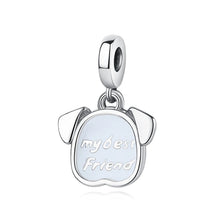 Pet Love Charm Set in 925 Sterling Silver – Paw Prints & Companions