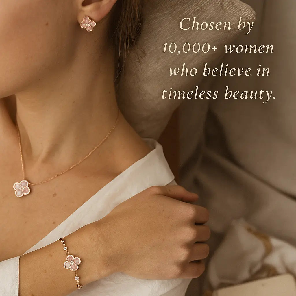 Sakura Blossom Jewelry Set