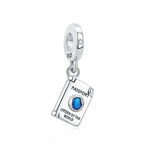 Travel Moments Charm Set in 925 Sterling Silver