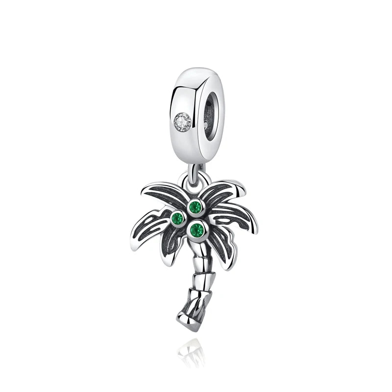 Travel Moments Charm Set in 925 Sterling Silver