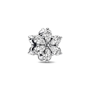 Elegant Round Charm Set in 925 Silver – Hearts, Stars & Flowers