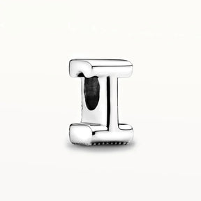 925 Sterling Silver Alphabet Charm Beads – A to Z Initials