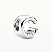 925 Sterling Silver Alphabet Charm Beads – A to Z Initials