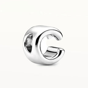 925 Sterling Silver Alphabet Charm Beads – A to Z Initials