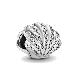 Elegant Round Charm Set in 925 Silver – Hearts, Stars & Flowers
